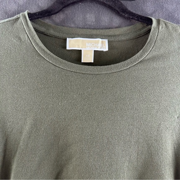 Michael KORS Women’s Olive Green Long Sleeve Dress Size XS - Picture 2 of 7